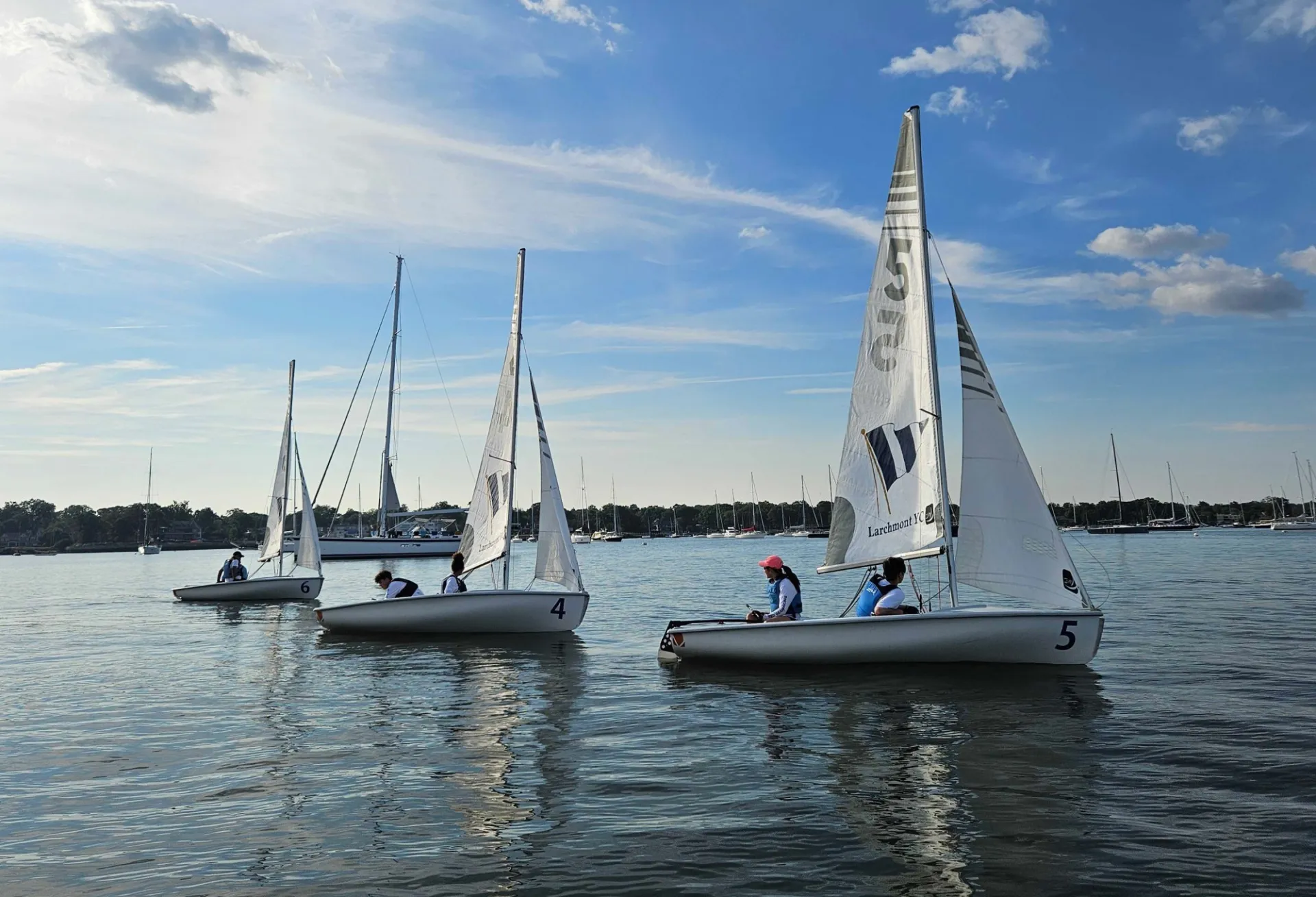 Boats on Calm water